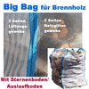 Holzbag 100x100x160cm Profi Holzbag Sternenboden incl. Lieferung Schweiz